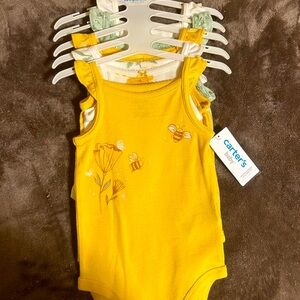 Baby Girl Carters Onesies